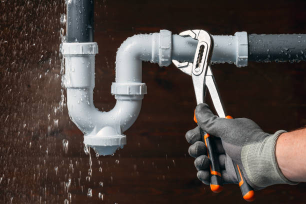 Professional Drain Cleaning technician working in Red Oak, NC
